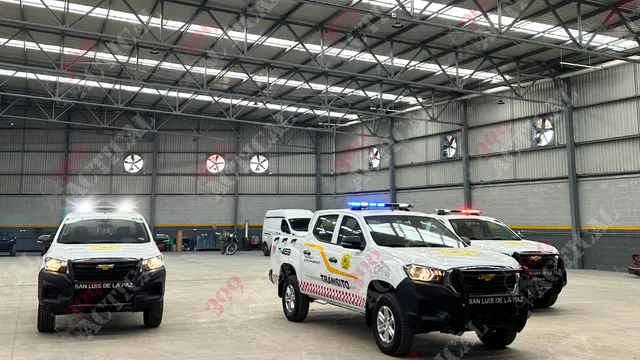 Vehículo de protección civil equipado para atención de emergencias