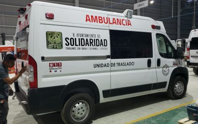 ENTREGA AMBULANCIA DE TRASLADO SOLIDARIDAD, QROO. 2020