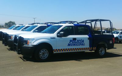 ENTREGA PICKUPS F150 POLICIA MUNICIPAL GTO FSPE 2021.