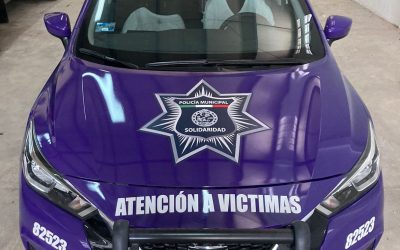 ENTREGA PATRULLAS ATENCIÓN A VÍCTIMAS DE VIOLENCIA DE GÉNERO SOLIDARIDAD, QROO. 2021